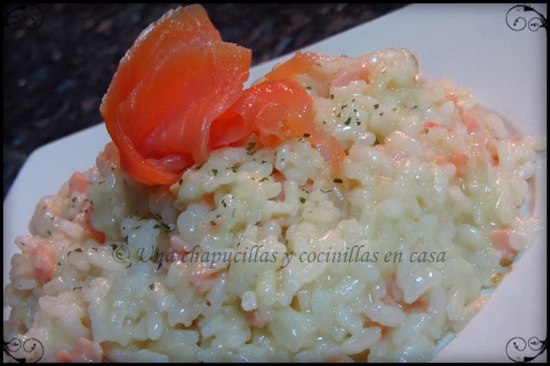 Risotto De Salmón Ahumado