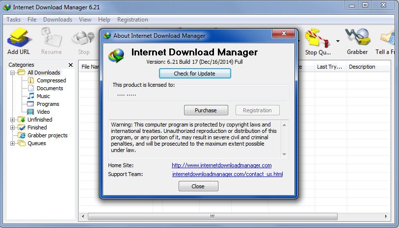 Download IDM 6.21 Build 17 Full Version Terbaru 