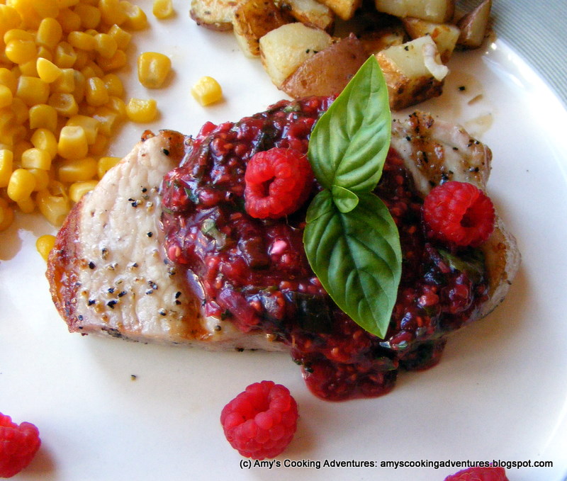Spicy Raspberry Sauce for Pork Chops