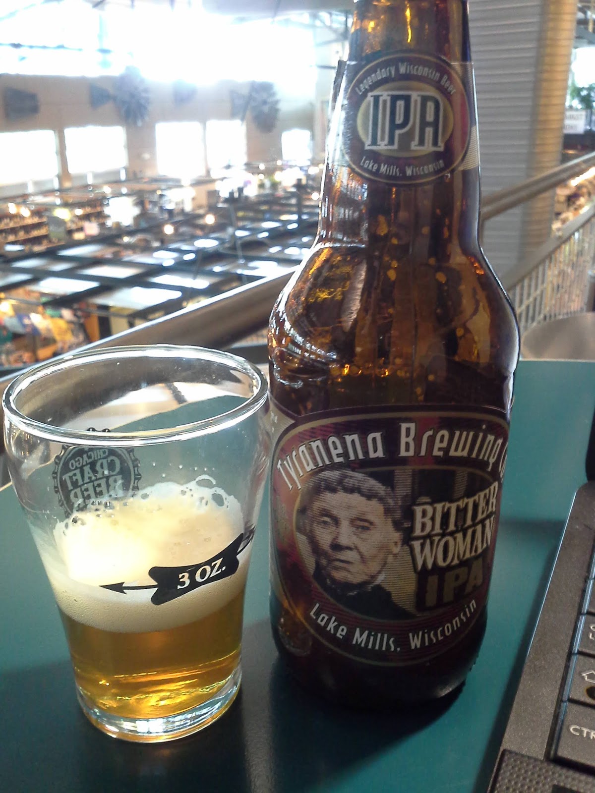 One4Ethanol & Ethanol4One Bitter Woman IPA by Tyranena Brewing at MKE