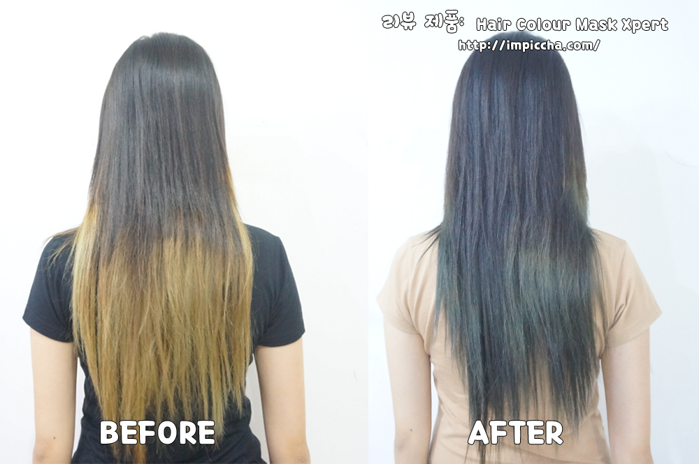 Review Hair Colour Mask Xpert (Black) Im Piccha