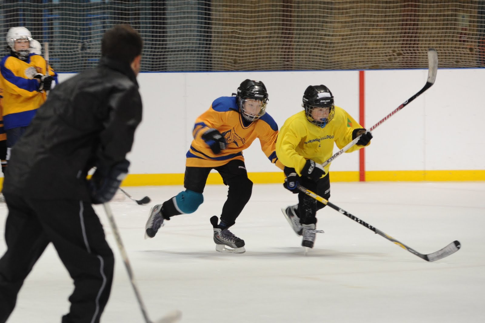 Haringey Junior Ice Hockey Action Photos from Haringey's Training Camp