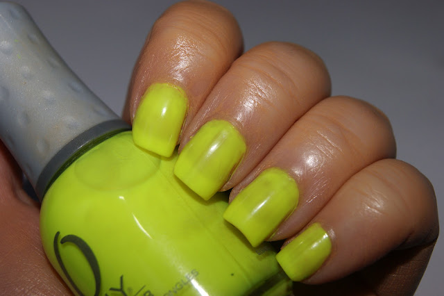 7. Orly Nail Lacquer in "Glowstick" - wide 7