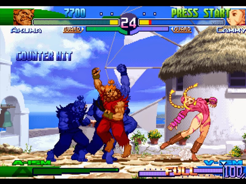 Street Fighter Alpha 3 MAX AKUMA Arcade