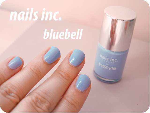 The Black Pearl Blog - UK beauty, fashion and lifestyle blog: Nails Inc.  Bluebell