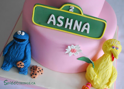 Sesame Street Birthday Cakes on Sweetthings  2nd Birthday Cake  Sesame Street Cake