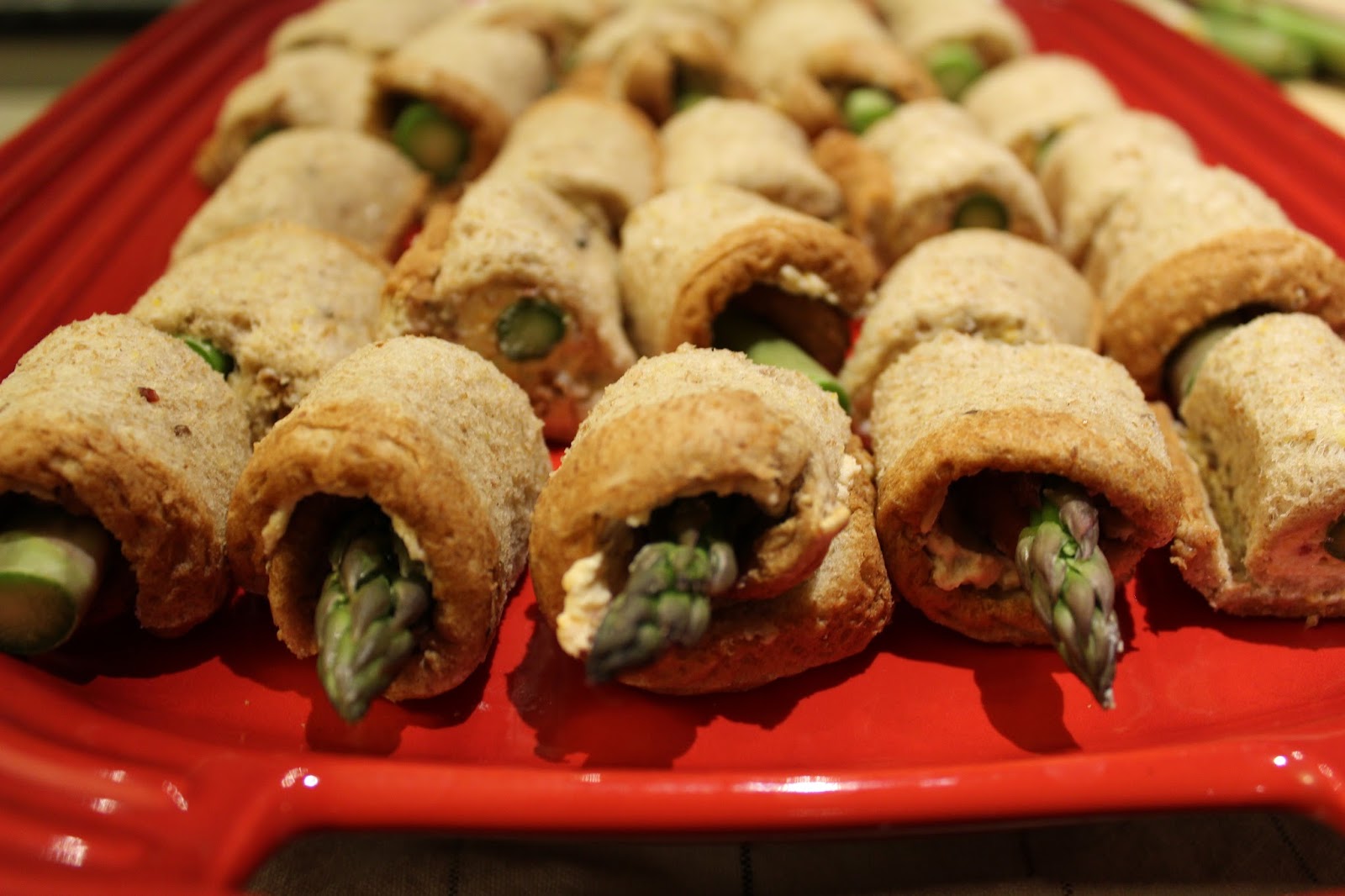 asparagus appetizer roll ups cream cheese