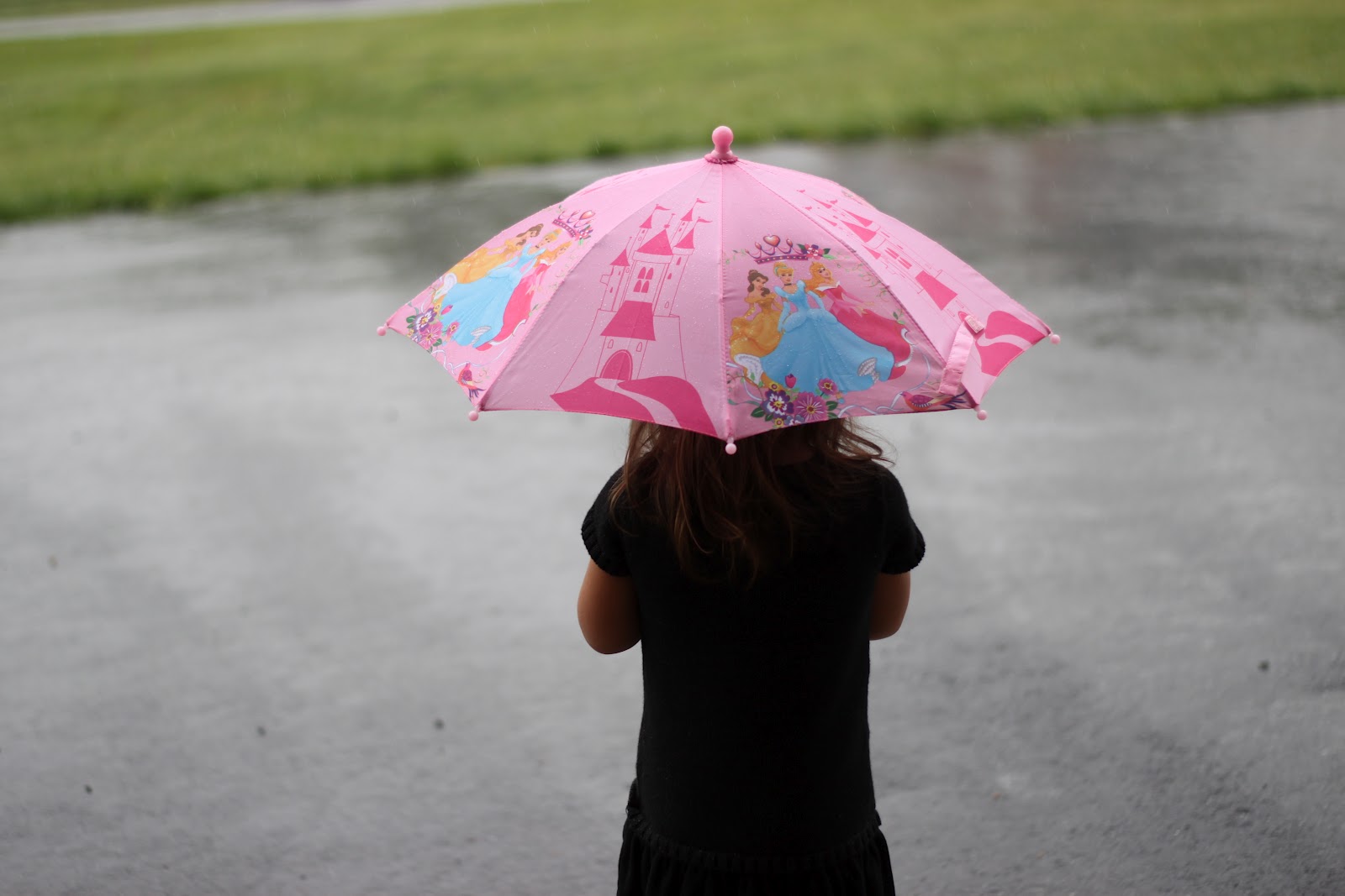 Playing House Painting in the Rain