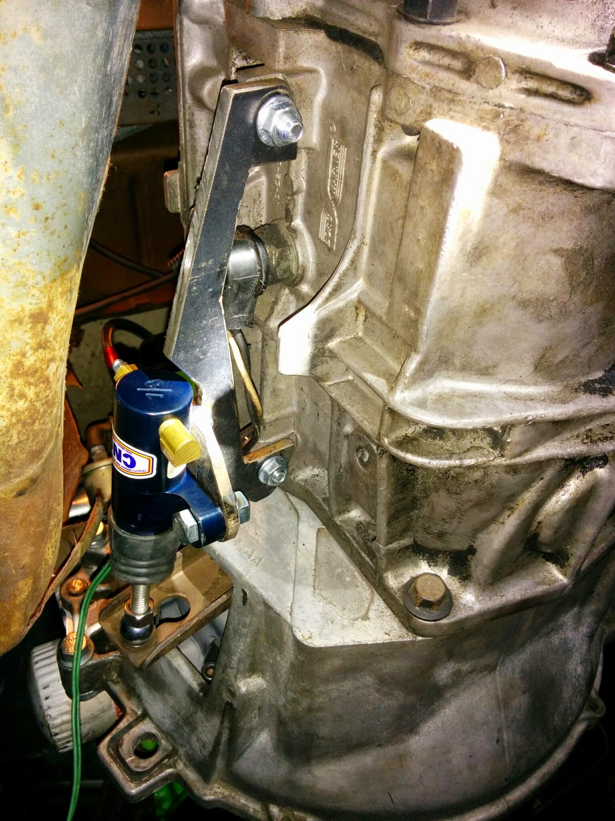 5.0 Bellhousing T5 Hydraulic clutch conversion