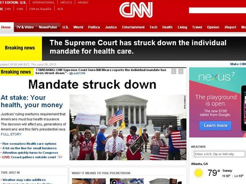 Supreme Court Decision On Obamacare