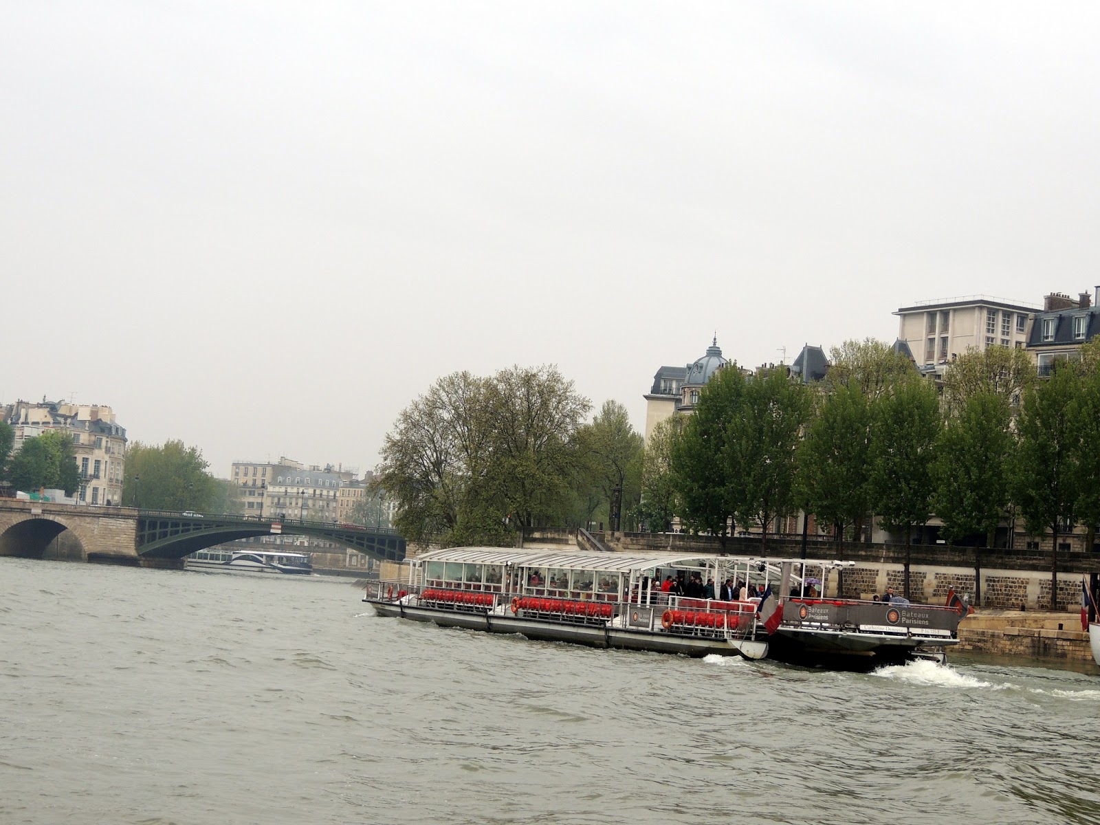 Francesa por dez meses Parrrrrris passeio de barco no rio Sena!