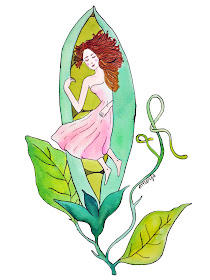 princess pea illustration