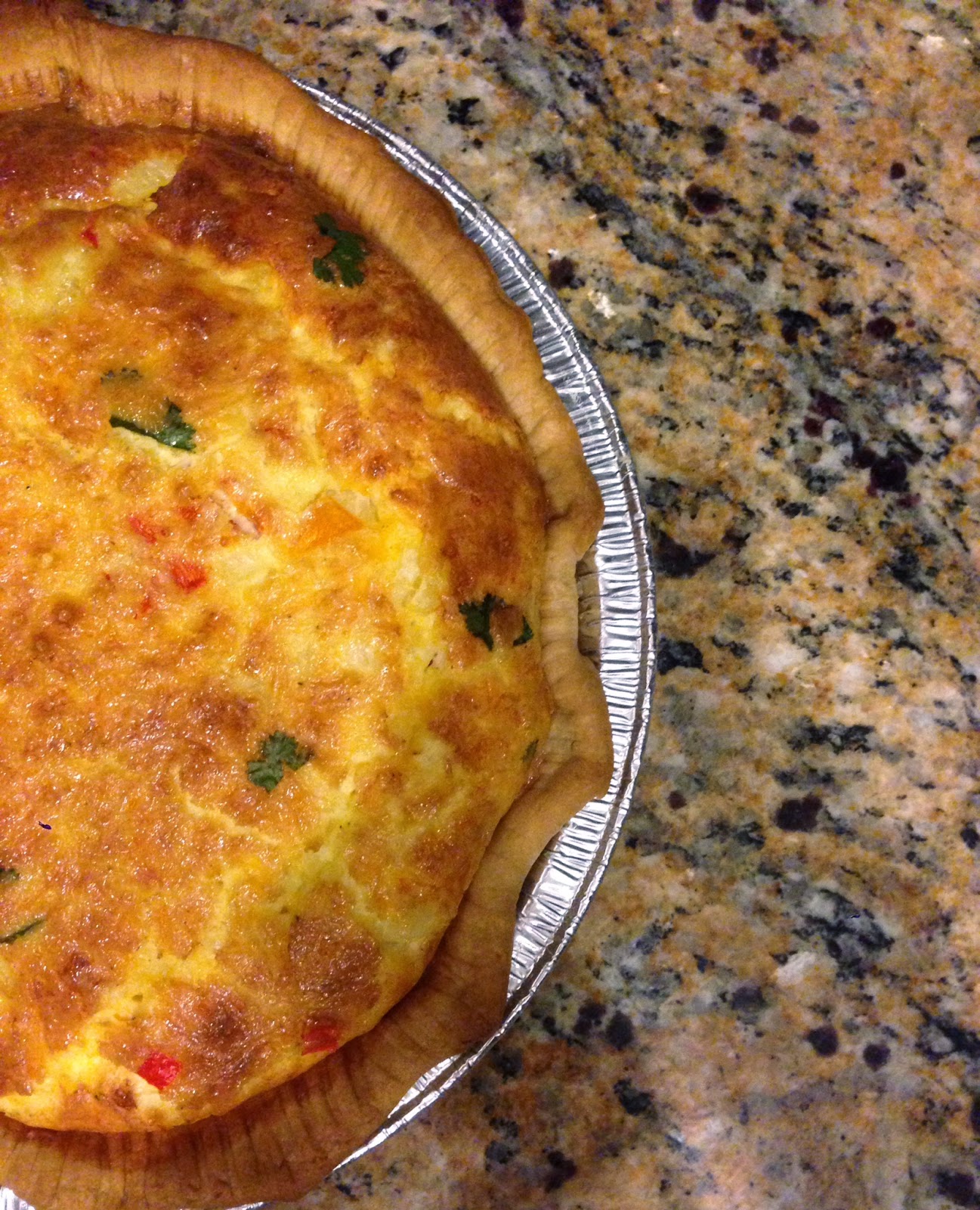 Olivia Olive Bottom Quiche recipe