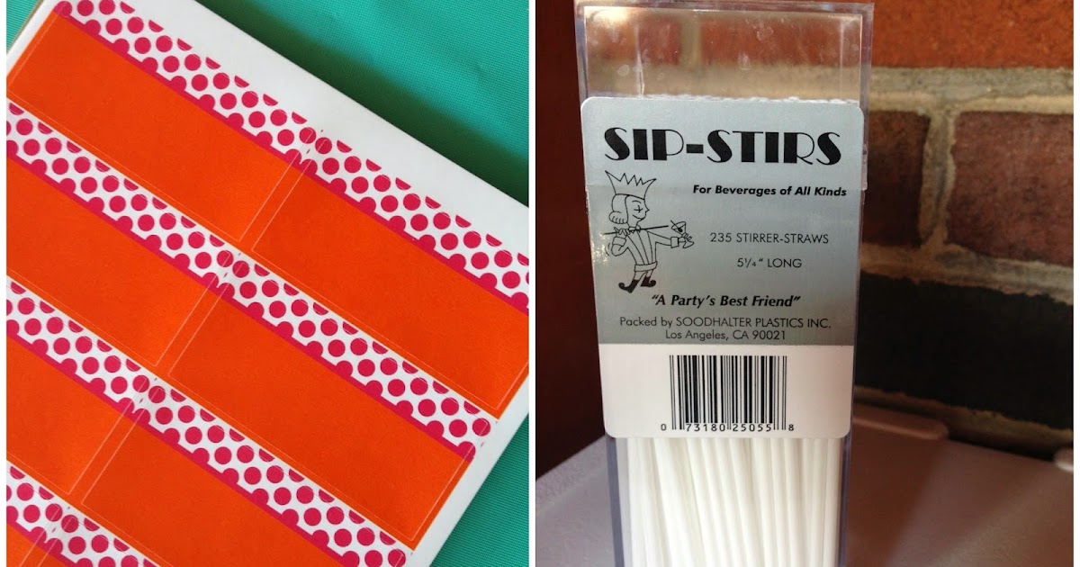 DIY Drink Stirrers