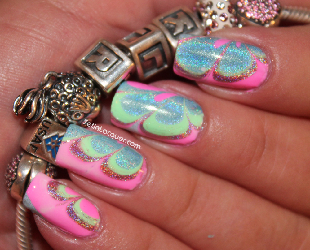 1. Pastel Water Marble Nail Art - wide 4