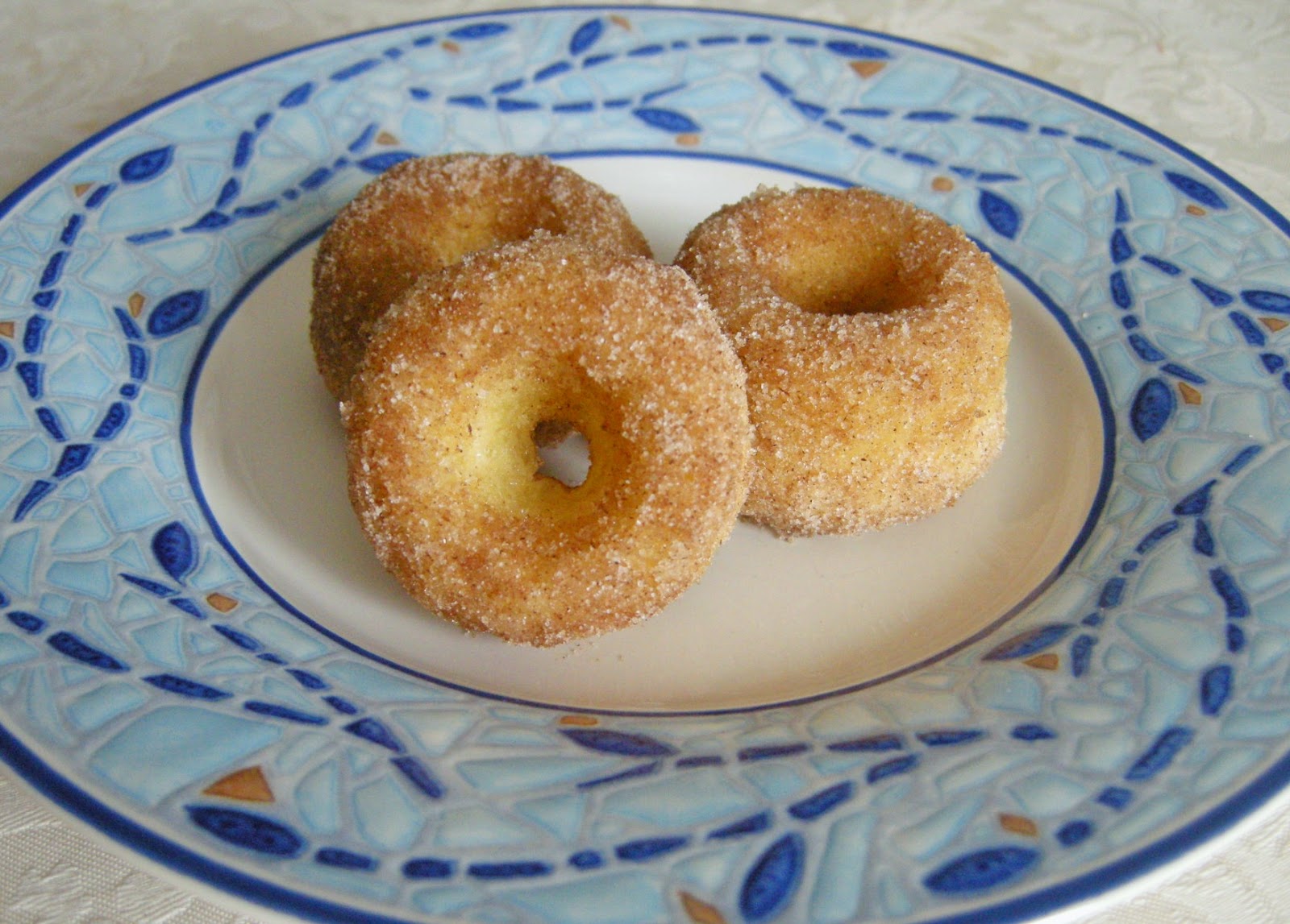 Baked Cinnamon Sugar Mini Donuts