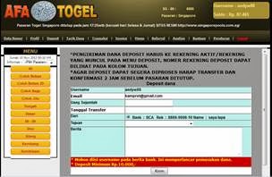 Cara Deposit Afa Togel Cara Deposit Afa Togel