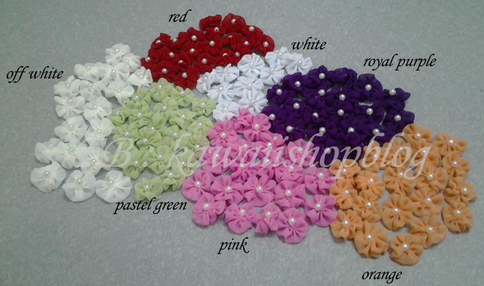 Bunga Langit Tutorial Chiffon Pearl Flower