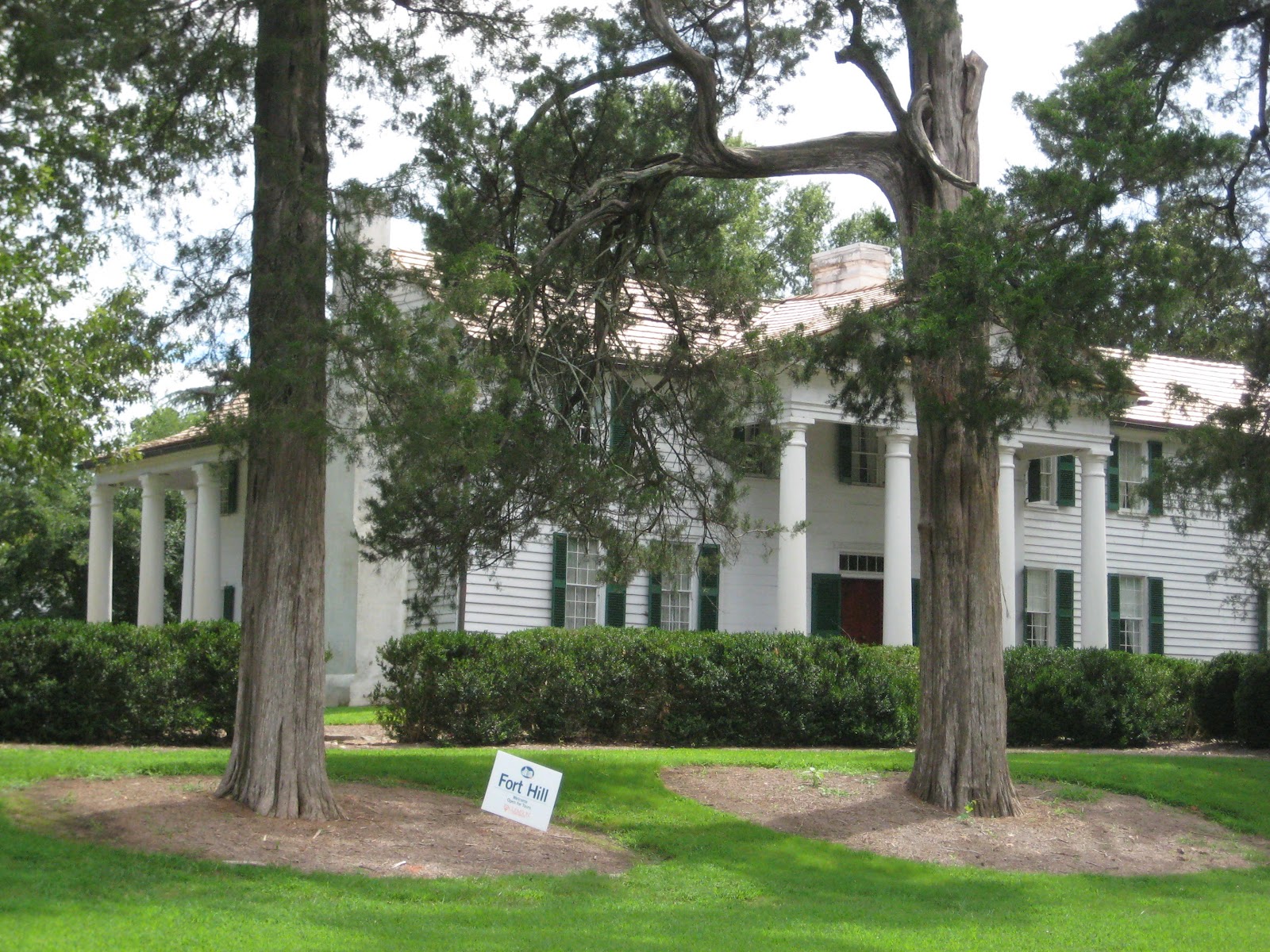 Clan Colquhoun Blog Tour of the John C. Calhoun home Fort Hill at Clemson