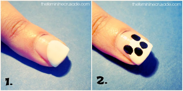 Panda Accent Nail - Tutorial Panda Accent Nail - Tutorial