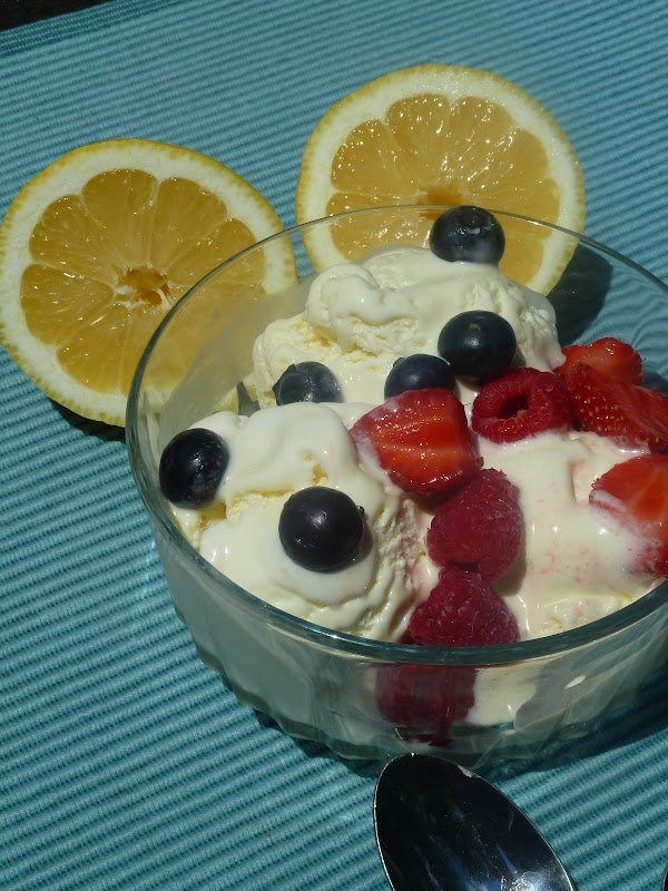 Baking and Cooking, A Tale of Two Loves Lemon Ice cream for icecreamlove!