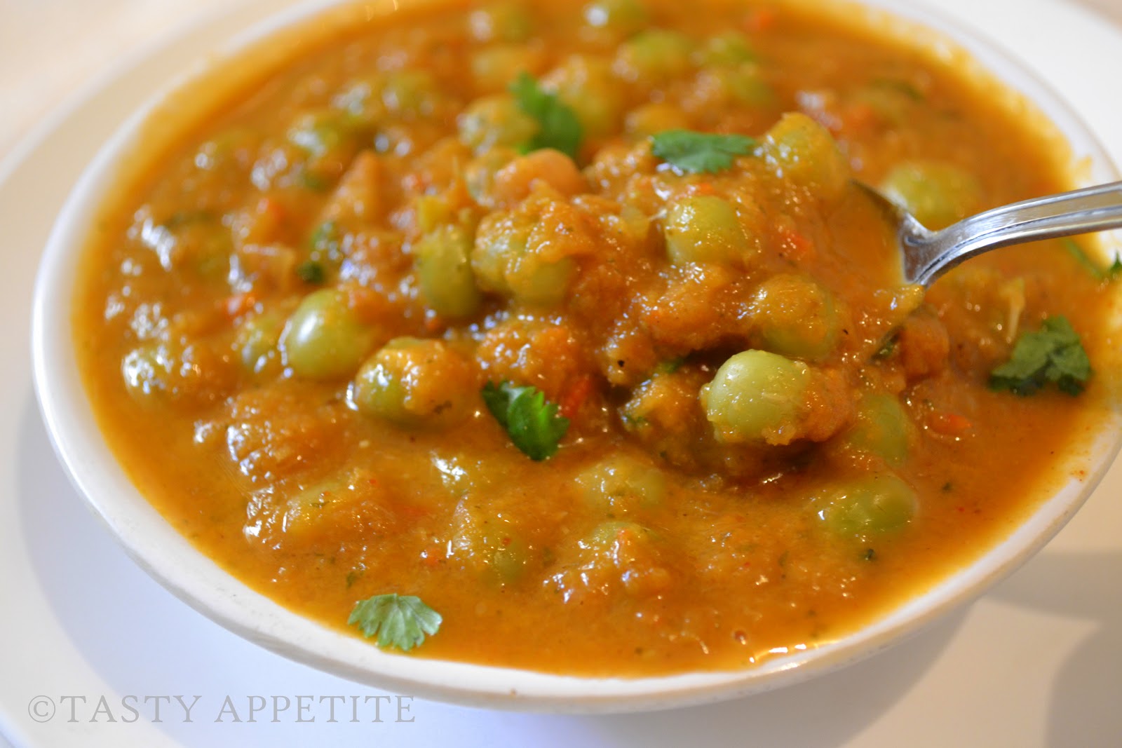 Green Peas Masala / Masala Matar / Restaurant Style Gravy