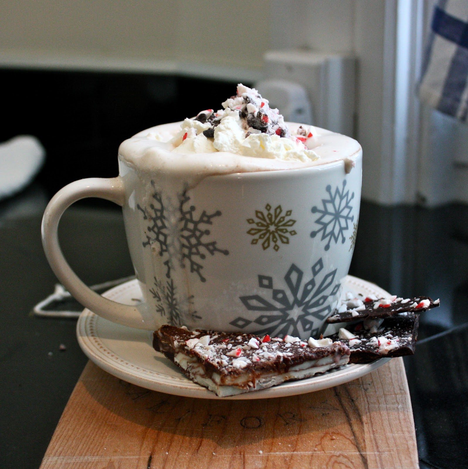 peppermint hot chocolate Cannella Vita