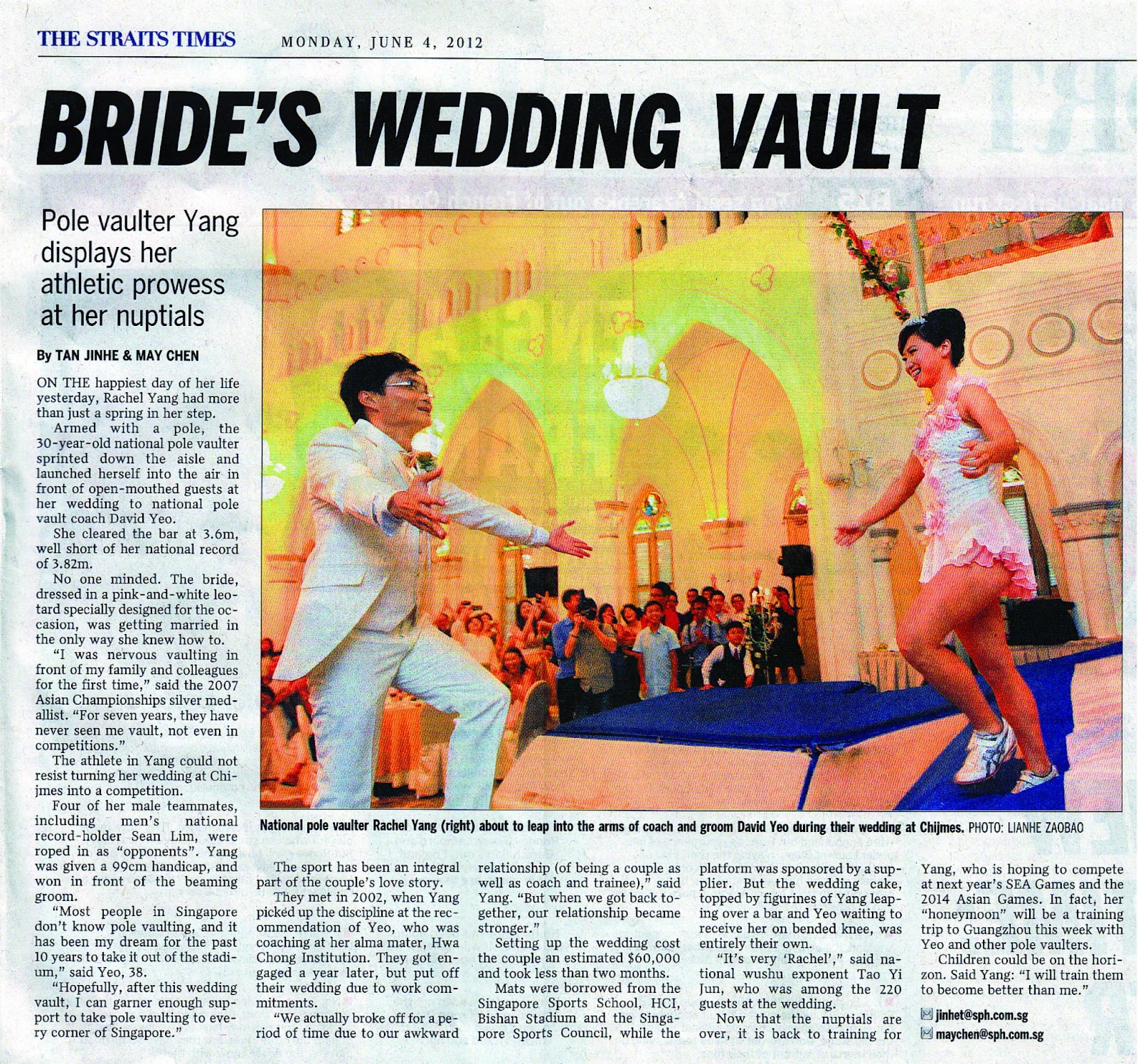 Chijmes Singapore Wedding