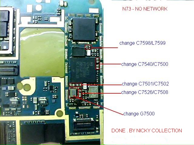 حل مشكلة شبكة نوكيا n70 N+73