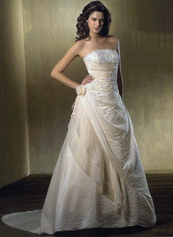 Simple Bridal Wedding Gowns Pictures