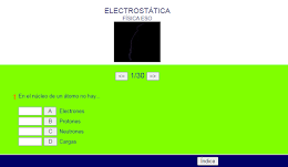 Test de electrostática