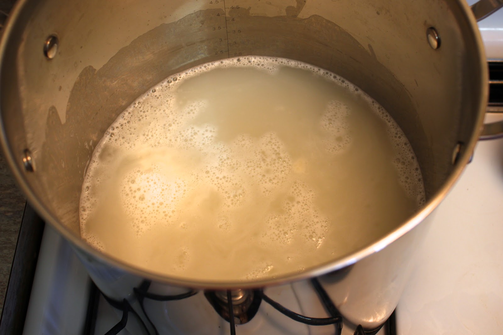 off the cheap end Turning Bar Soap into Liquid Soap
