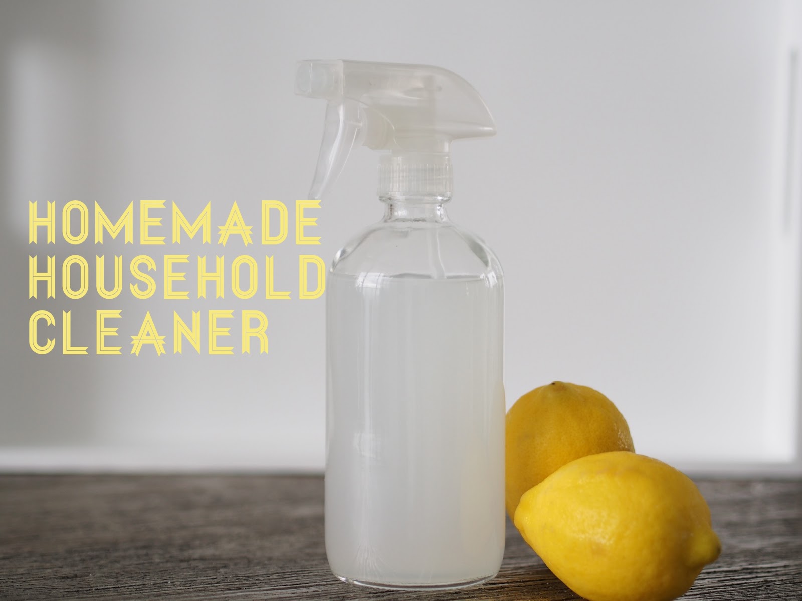 Typical Domestic Babe Homemade Household Cleaner