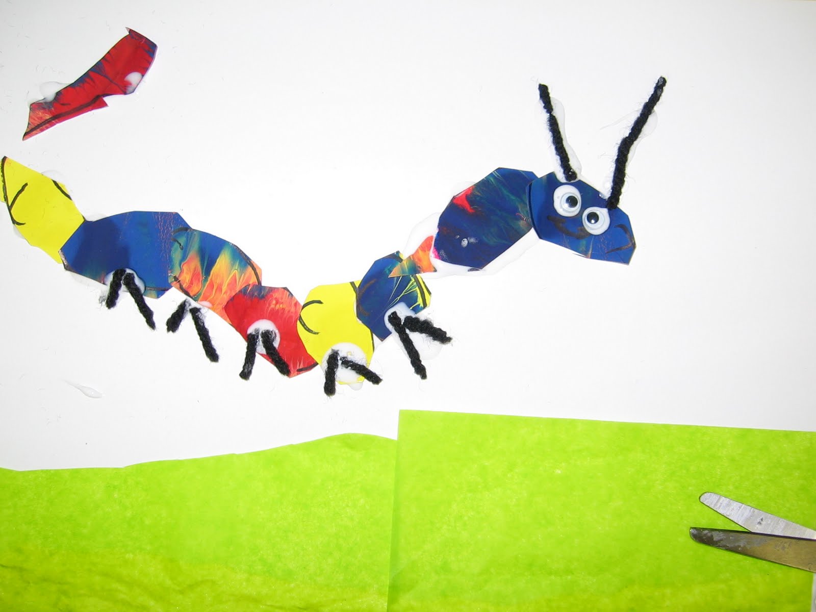 Art Matters: Kindergarten Caterpillars