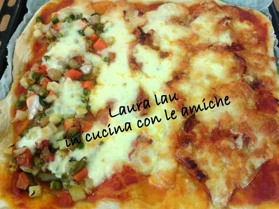 PIZZA IMPASTO CON LA BIRRA realizzata da LAURA LAU Ricetta ed