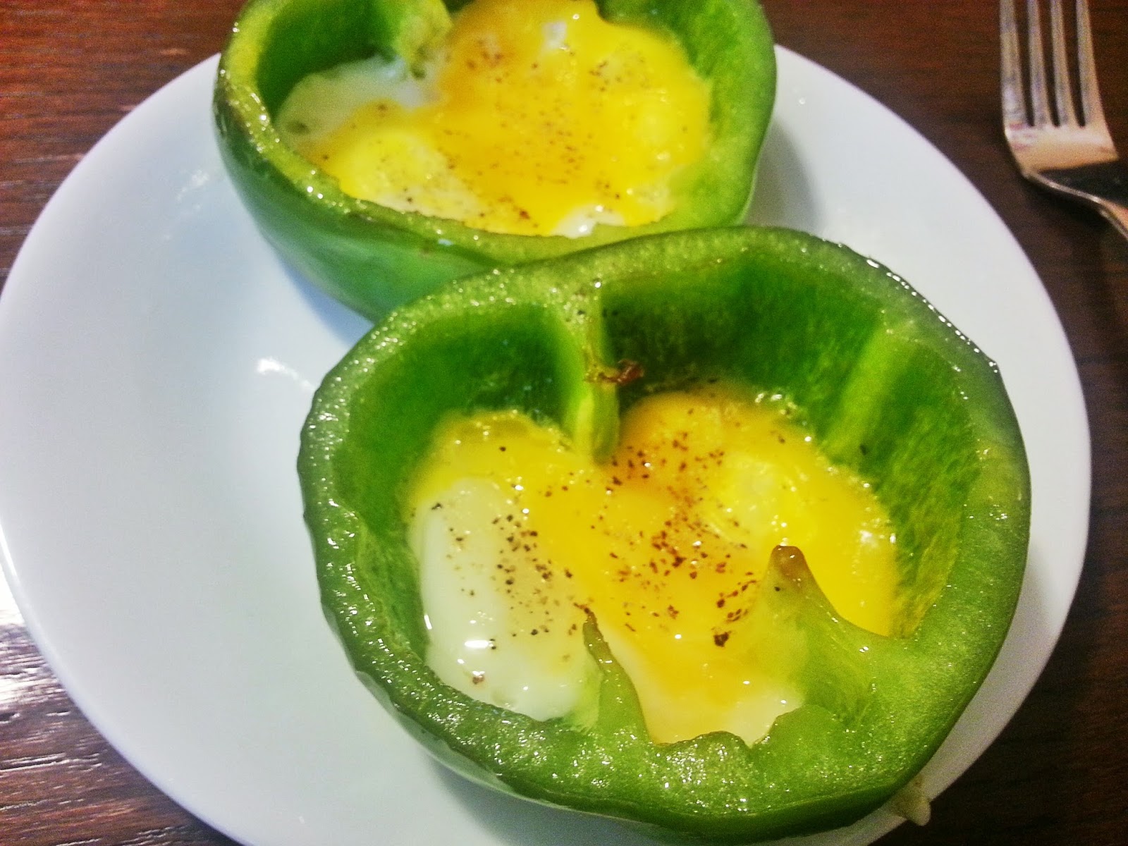 » Recipe Eggfilled Green Pepper Rings Sincerely, KN Toronto Food