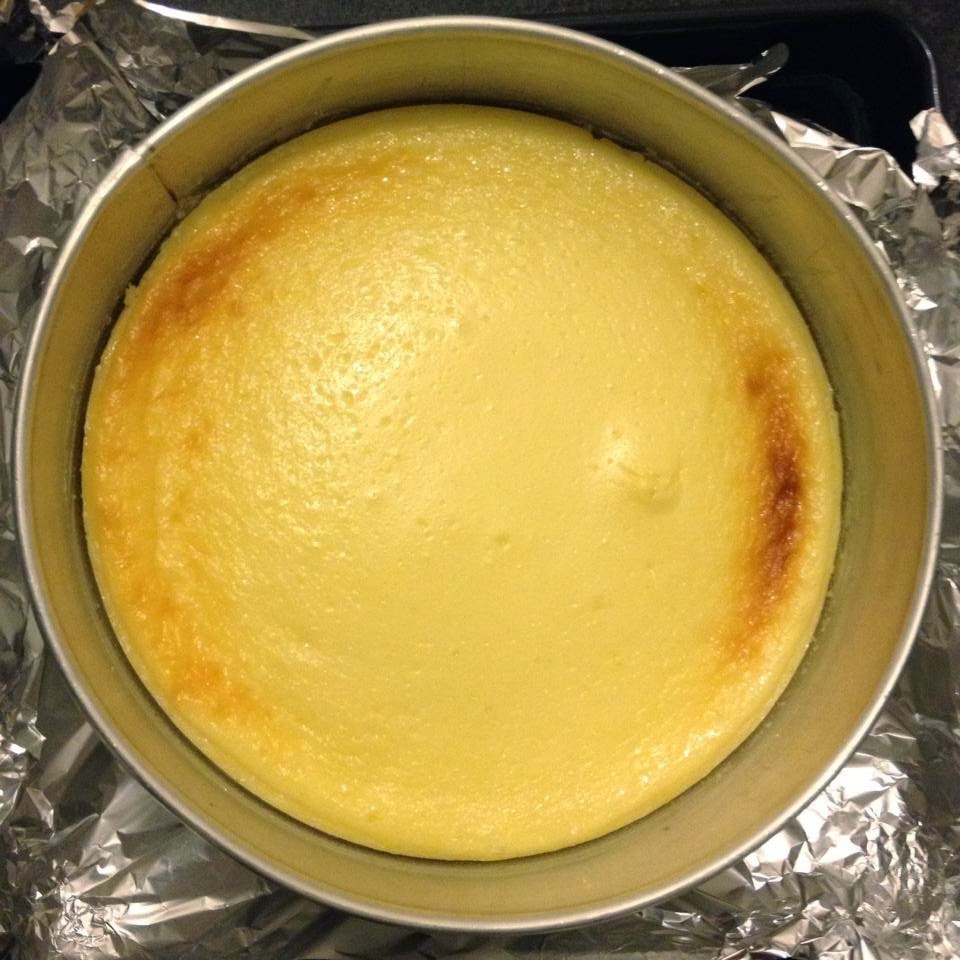Mandy's baking journey Chicago style cheesecake