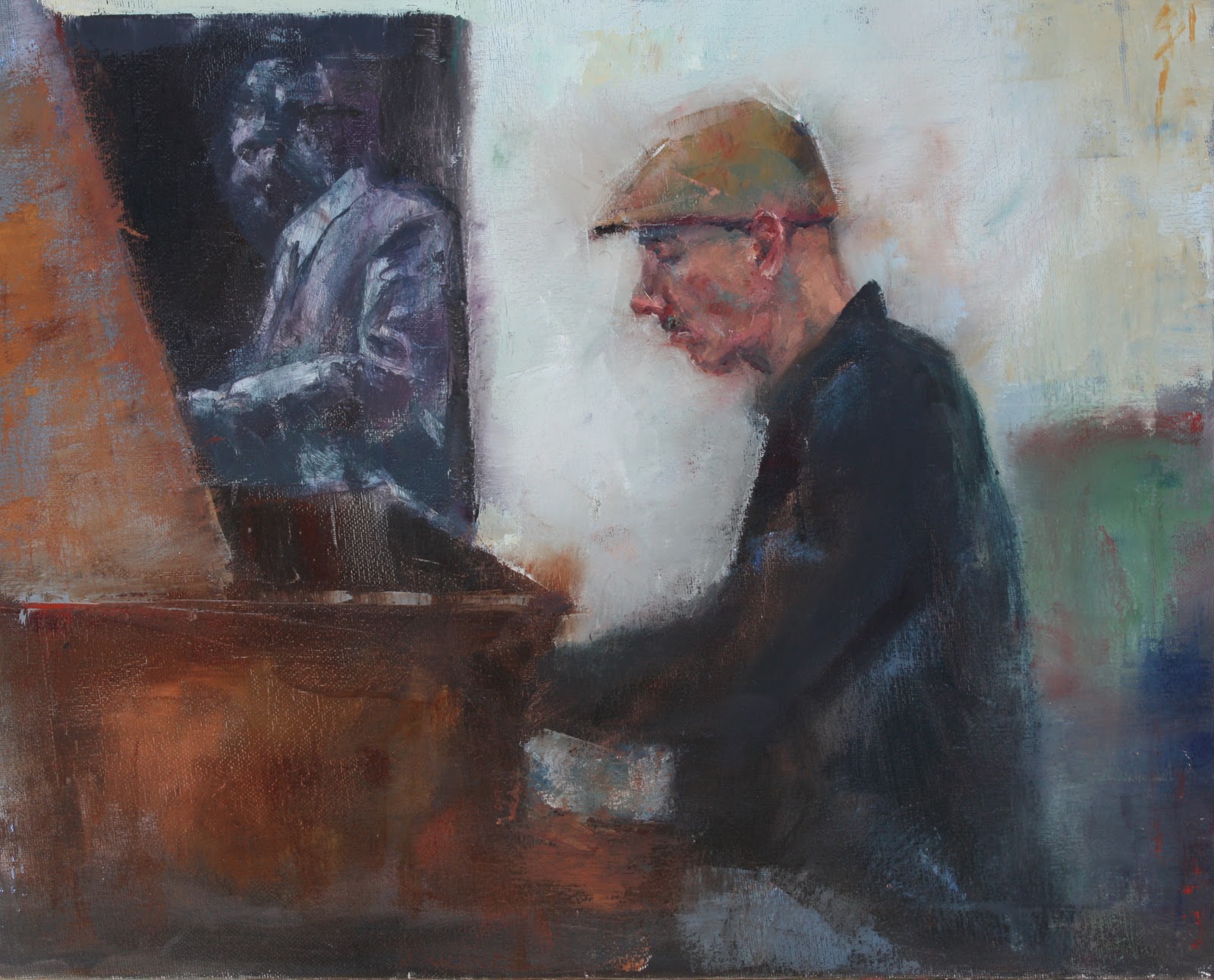 OzellHudson Fine Artist Paintings from "Expressive Musicians