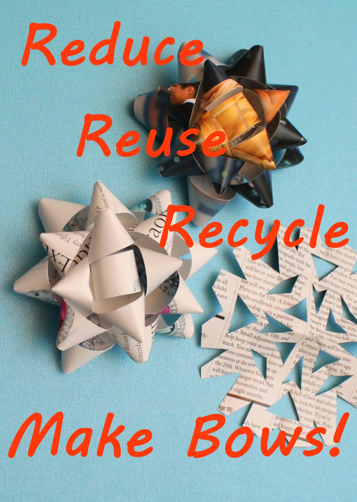 doodah! Reduce, Reuse, Recycle... Make Bows!