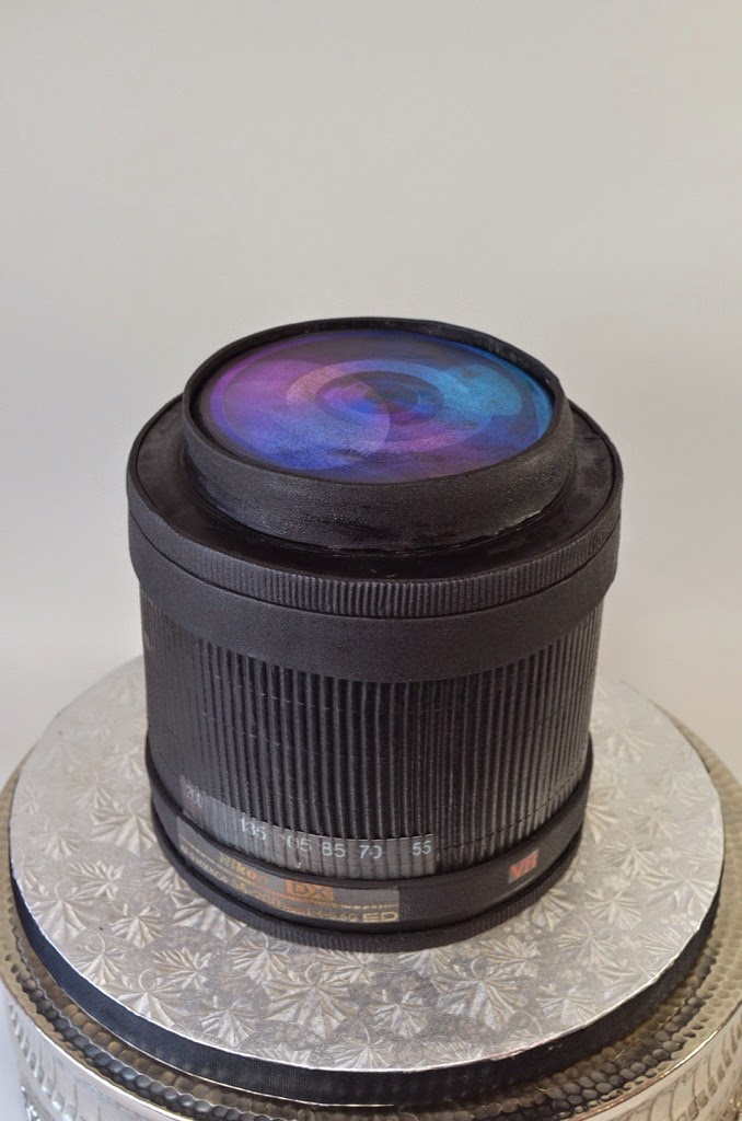 Cup a Dee Cakes Blog Camera Lens Groom's Cake
