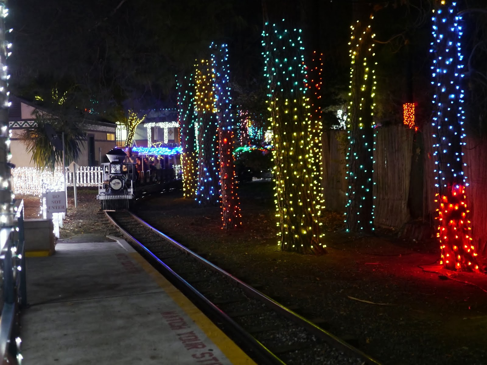 Oakland Zoo Christmas Lights 2021
