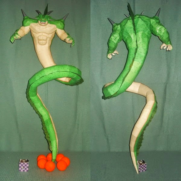 Dragon Ball Z Papercraft