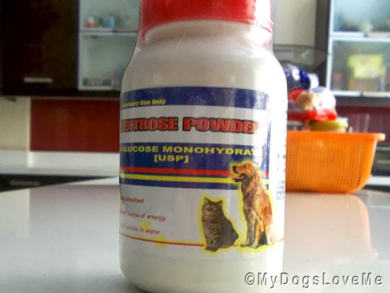 dog dextrose powder