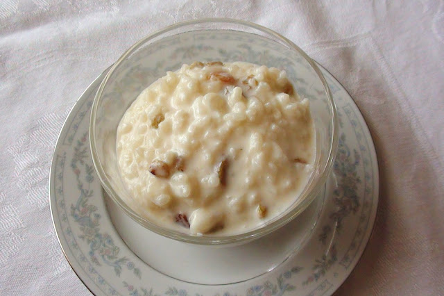 zsuzsa is in the kitchen: RICE PUDDING