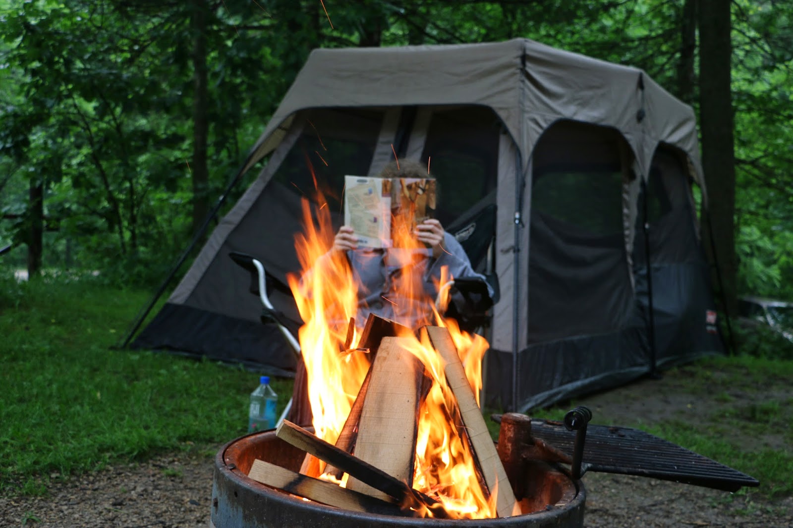 Russman's spot Camping at Whitewater State Park
