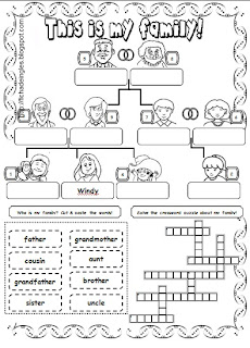 LEARNING IS FUN!: FAMILY WORKSHEETS