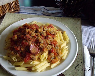 Macarrones Con Salsa Vongole
