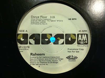 Raheem – 'Dance Floor' (1988) (320kbps) (VLS)