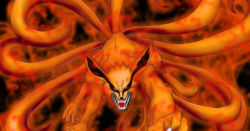 Naruto Kyubi Fire.