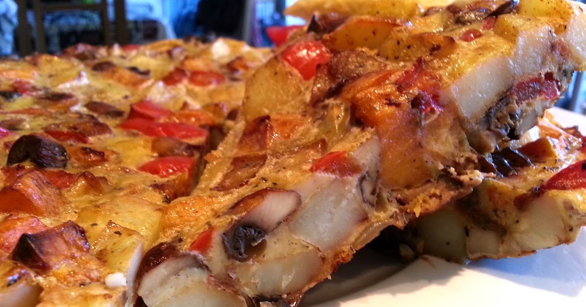 Slimming World Delights Roasted Vegetable Tortilla